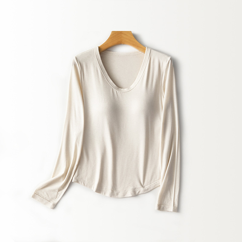เสื้อแขนยาวคอ U สำหรับผู้หญิง  - Base Layer Top บทวิจารณ์และราคา