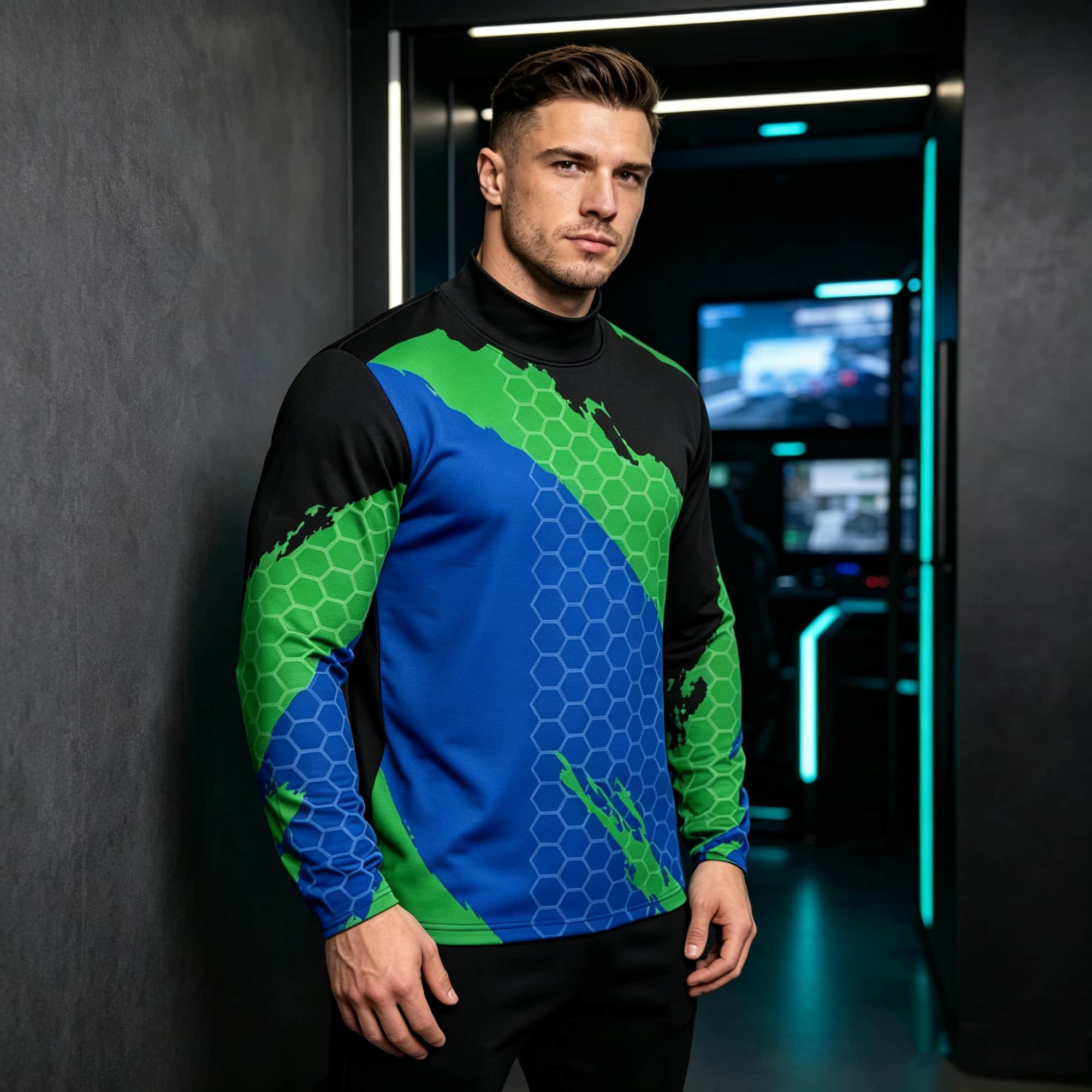 เสื้อยืดแขนยาวคอเต่าลายกราฟิกส - Base Layer Top บทวิจารณ์และราคา